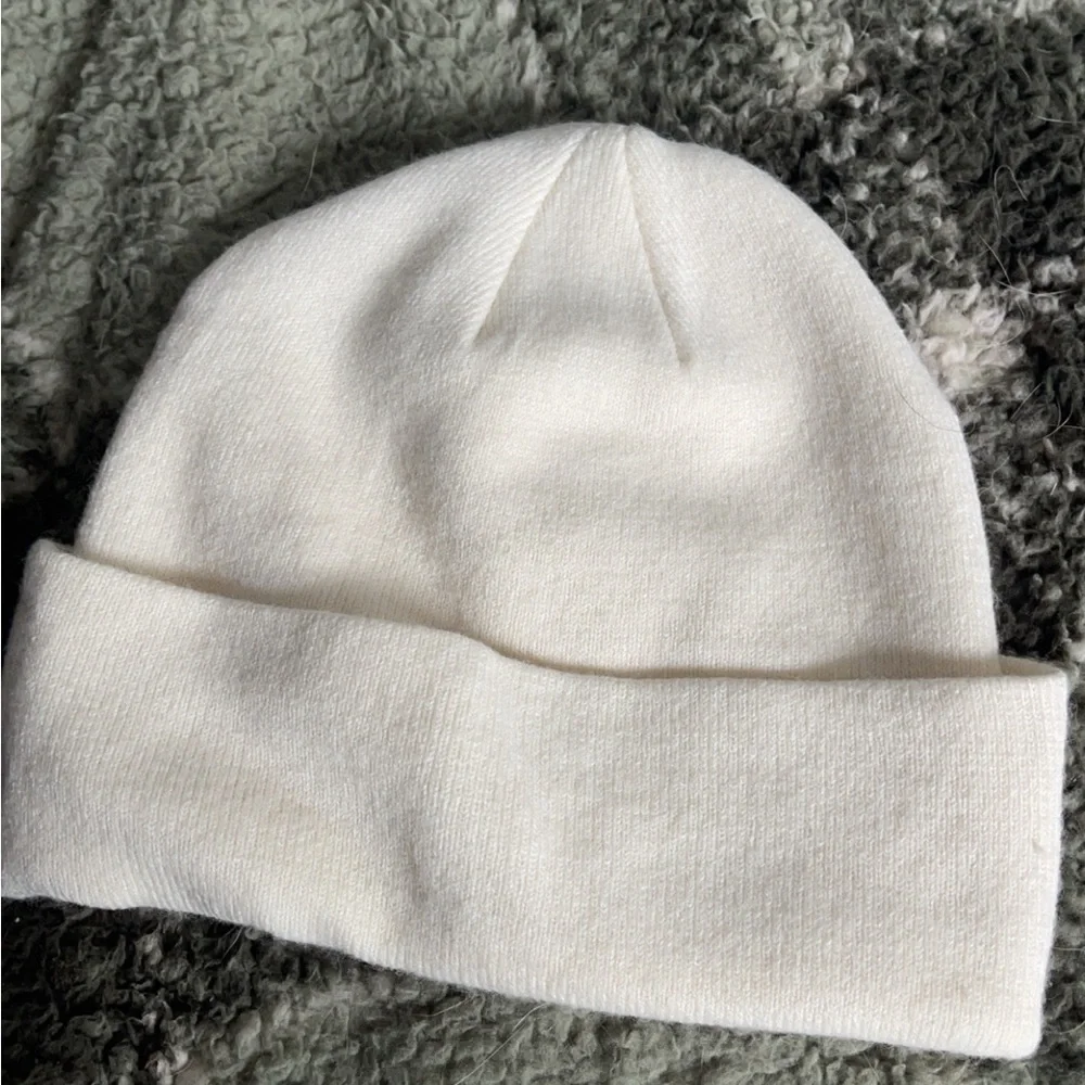 Cream Beanie for Pets